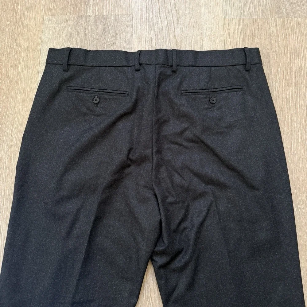 Banana Republic Tapered Fit Pants 38x32 Vitale Barberis Canonico Flannel‎ 120s